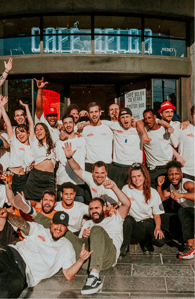 Café Belga - Horde, agence web UX Bruxelles